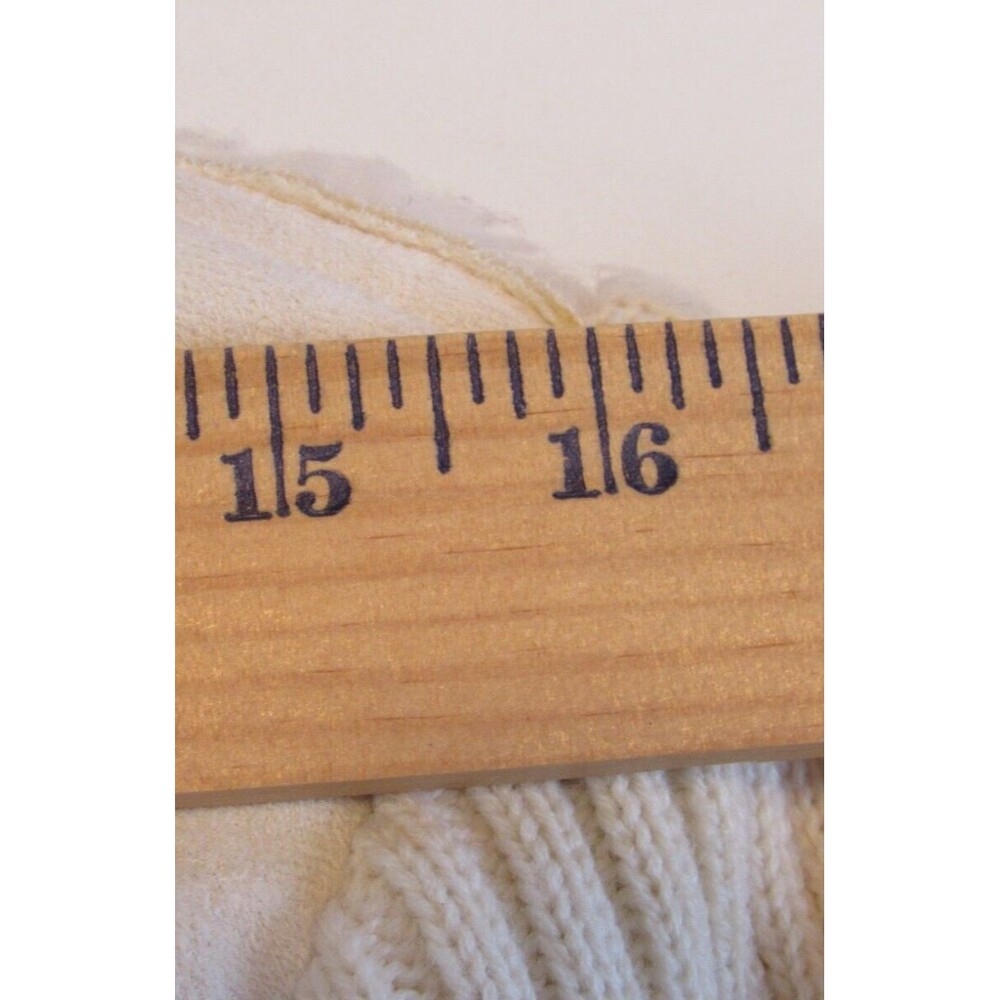 Sugarcoat - Inc Women's Creamy White Sweater Jacket/Coat Size Med - Picture 7 of 7